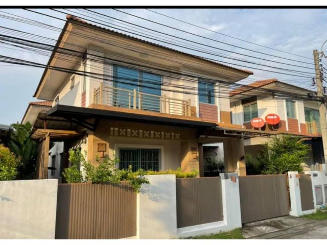 ให้เช่าบ้านเดี่ยว หมู่บ้านมัลดีฟส์ ปาล์ม