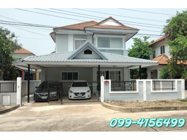 บ้านเดี่ยว หมู่บ้านซื่อตรงเฟส1 บางบัวทอง-สุพรรณบุรี