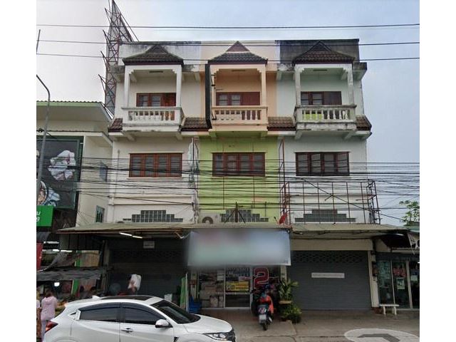 T01826 ตึกแถวให้เช่า ติดถนนสันทรายสายเก่า