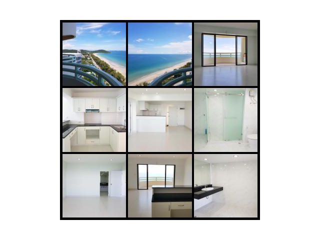 คอนโด ขนาด 72 ตรม. 1 ห้องนอน 1 ห้องน้ำ วิวพระอาทิตย์ตกและทะเลจากชั้น 27 ของ VIP Condo chan ระยอง
