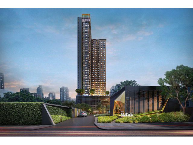 ขายดาวน์ด่วน!! คอนโด the base เพชรบุรี–ทองหล่อ ทิศเหนือ ชั้น 20 พร้อมเฟอร์นิเจอร์ โทร 098 449 9985