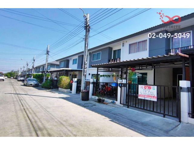 ขายทาวน์โฮม 2 ชั้น บ้านพฤกษา 95/2 ปิ่นเกล้า -วงแหวนกาญจนาภิเษก ใกล้รถไฟฟ้าสายสีม่วง สถานีตลาดบางใหญ่