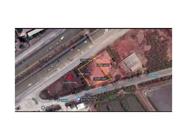 ขายที่ดิน303 ตรว.ติดถนนพระราม2 ใกล้เมืองสมุทรสงคราม