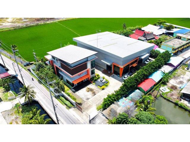 ขายโกดังออฟฟิศ 2.41 ไร่ ผังสีม่วง สามพราน นครปฐม