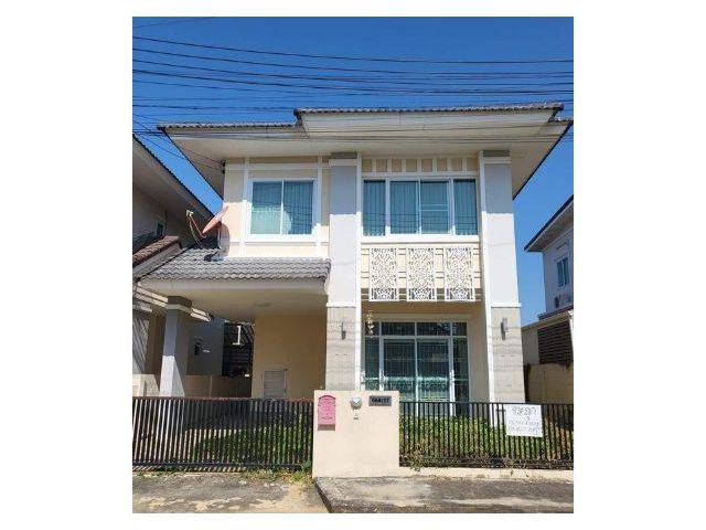 R7บ้านมือสองในโครงการสไตล์ยุโรป สารภี ค่าโอนฟรี
