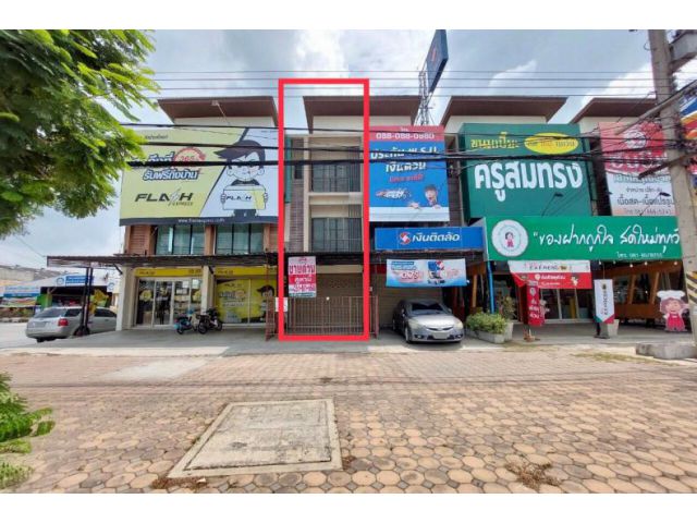 อาคารพาณิชย์ ใกล้วัดป่าเรไร เนื้อที่ 20 ตรว. ถนนสุพรรณบุรี-ดอนเจดีย์ อำเภอเมือง จังหวัดสุพรรณบุรี