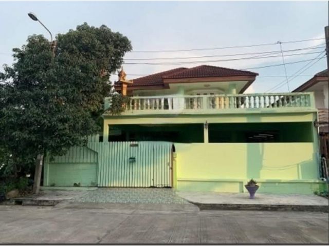 U1181 ให้เช่าบ้านเดี่ยว 2 ชั้น หมู่บ้านฟลอราวิลล์พาร์ค ซิตี้ สุวินทวงศ์ 38 บ้านสวยพร้อมเฟอร์บาง  ส่วน ทำเลดีเดินทางสะดวก