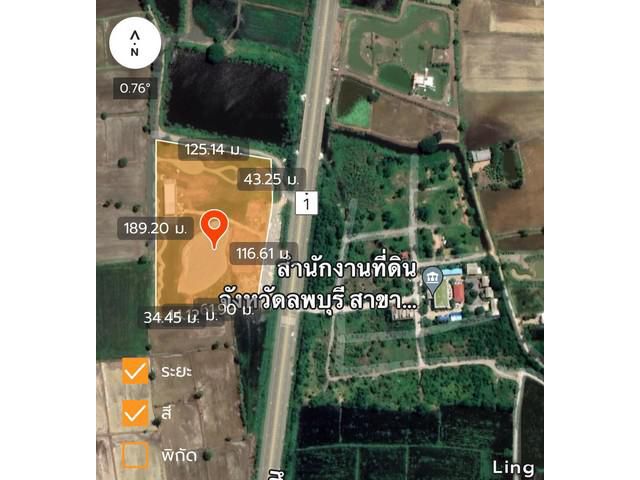 ขายที่ดินทำเลสวย ติดถนน 2 ด้านหมายเลข 1