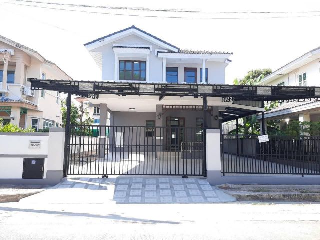 บ้านเดี่ยว 2 ชั้นรีโนเวทใหม่ พร้อมอยู่ #หมู่บ้านชัยพฤกษ์1 ซอยคุ้มเกล้า 7 บ้านดูดี เรียบหรู คลาสสิค ราคาถูก