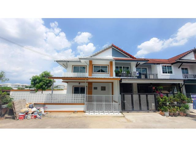 บ้านสวย สีละมุน หลังมุม ด้านข้างมีพื้นที่ วิวทุ่งนาให้ฟิวส์ธรรมชาติทาวน์เฮ้าส์ 2 ชั้น #หมู่บ้านพฤกษา3
