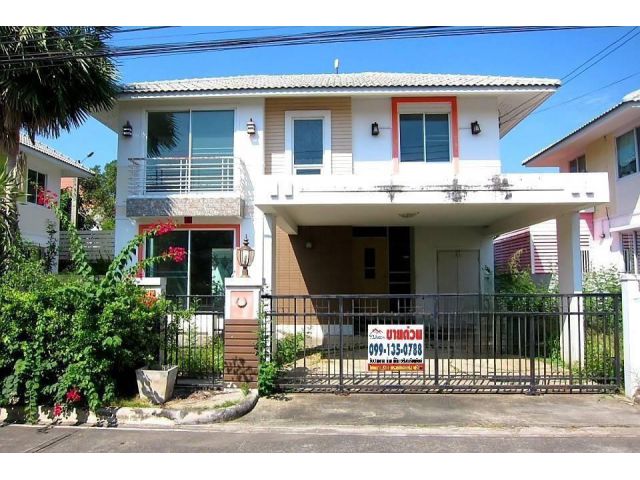 R045-086 ขายบ้านเดี่ยว 2 ชั้น หมู่บ้านโฮมเพลส บางใหญ่