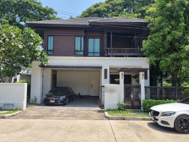 ขายบ้านสันทราย โครงการเศรษฐศิริ ด้านหลังติดแม่น้ำคาว เนื้อที่ 70 ตร.ว. พร้อมเฟอร์นิเจอร์