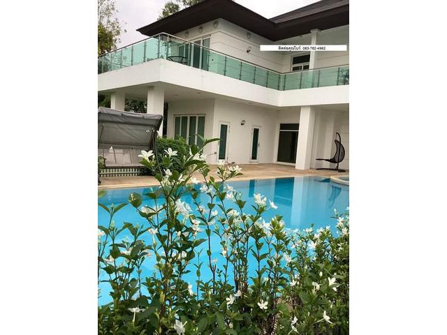 RENT Luxury house  private pool  Bangna area