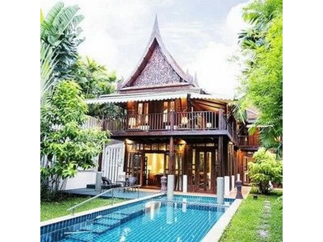 ให้เช่าบ้านเดี่ยว2ชั้น บ้านทรงไทย ย่านสุขุมวิท101/1 อุดมสุข พร้อมสระว่ายน้ำระบบเกลือ  ตกแต่งพร้อมอยู่ ใกล้ BTS ปุณวิถี