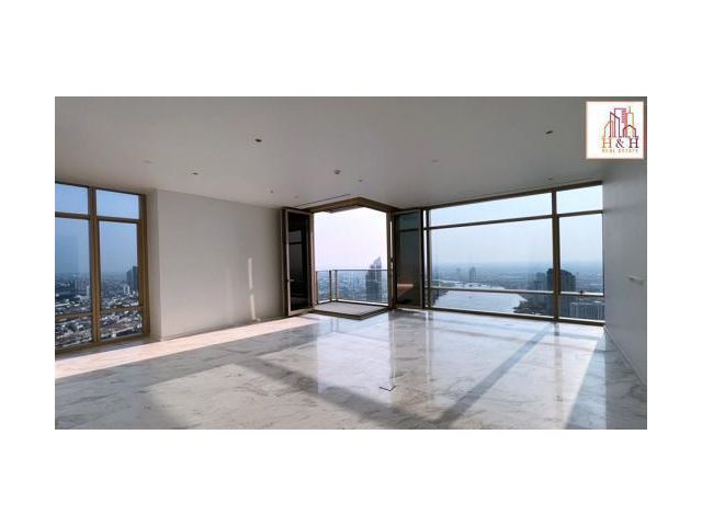 Four Seasons Private Residences 275SQM ห้องมุม วิวแม่น้ำเจ้าพระยา 3Bed 4Bath