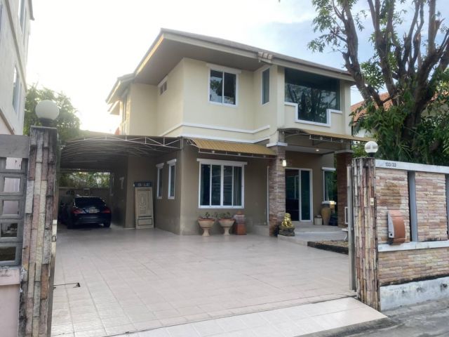 ให้เช่าบ้านเดี่ยว 2 ชั้น (ถ.เพิ่มสิน-วัชรพล) บ้านสวย 3 นอน แอร์ เฟอร์พร้อม เช่า 28,000บ/ด โทร 093-9594717