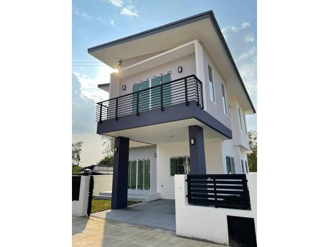 บ้านสวยใกล้เมือง จ.เชียงใหม่  บ้านเดี่ยว 2 ชั้น