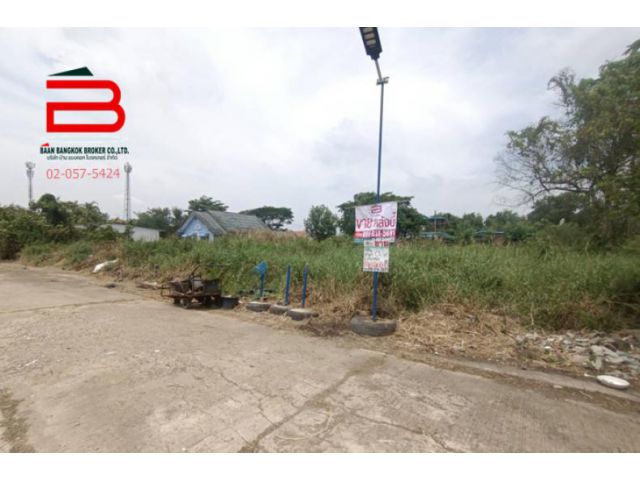 ที่ดินเปล่า หมู่บ้าน สำเภาทอง เนื้อที่ 60 ตรว. ถนนฉลองกรุง เขตหนองจอก