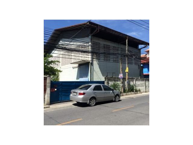ให้เช่าโกดัง+ออฟฟิศ+ที่จอดรถ ติวานนท์ 27 ใกล้แยกแคราย ทางด่วนงามวงศ์วาน พื้นที่ดิน 120 ตารางวา ตัวโกดัง 302 ตารางเมตร
