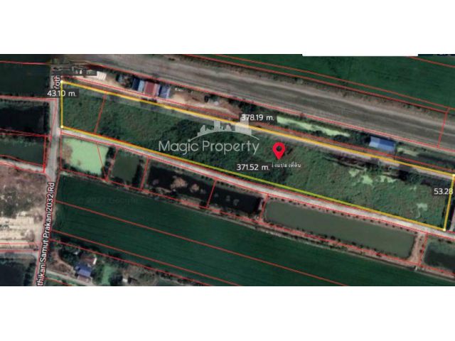 ขายที่ดิน 11 ไร่ ใน บางเสาธง  จังหวัดสมุทรปราการ