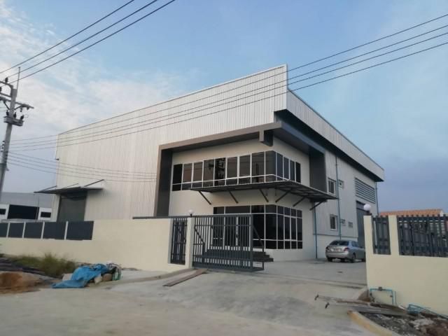 Factory & Warehouse For Rent ให้เช่าโกดังใหม่พื้นที่สีม่วง นิคมอุตสาหกรรมบางปูเหนือ