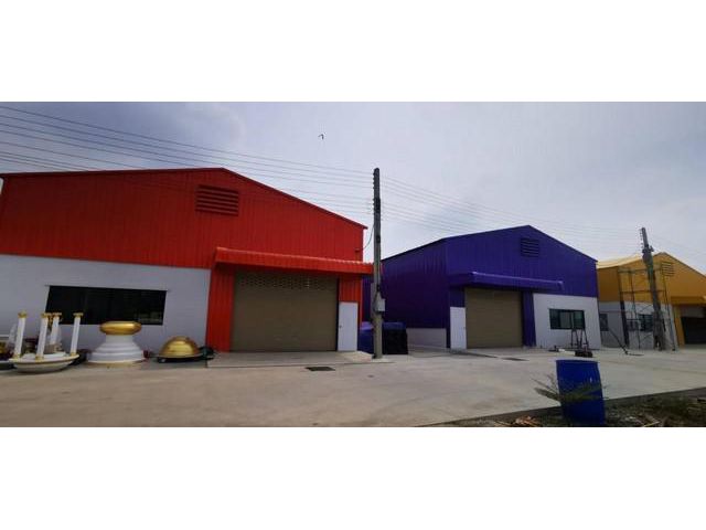 ให้เช่าโกดังสร้างใหม่พร้อมออฟฟิศบางบัวทอง นนทบุรี