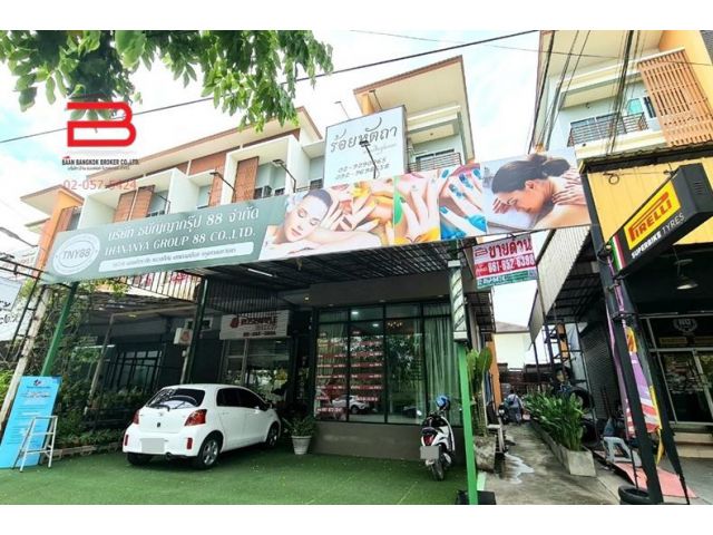 อาคารพาณิชย์ หมู่บ้าน โชคประชารีสอร์ท เนื้อที่ 64.6 ตรว. เขตดอนเมือง