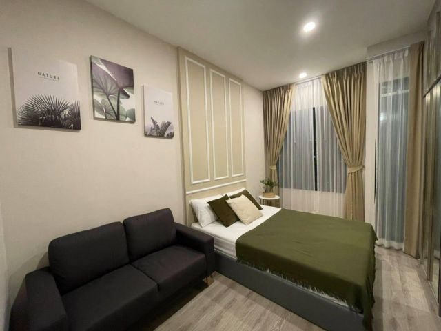 เช่า- KnightsBridge Collage รามคำแหง/1 ห้องนอน/ 23 ตร.ม. /ชั้น 18 ใกล้ MRT หัวหมาก เช่า 9,500
