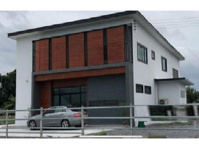 ให้เช่าบ้านเดี่ยว2ชั้นและโกดังย่านนนทบุรี ปากเกร็ด