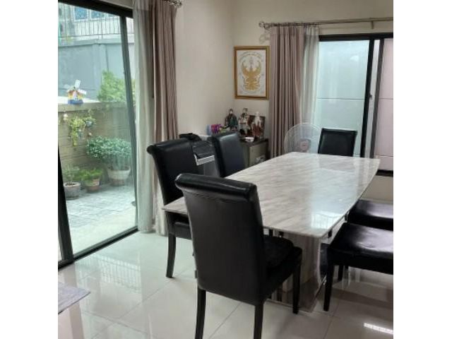 ขายบ้านเดี่ยว 2 ชั้น หมู่บ้านเศรษฐสิริ อ่อนนุช ศรีนครินทร์ ใกล้แอร์พอร์ตลิ้งบ้านทับช้าง