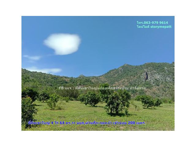 ที่ดินเขาใหญ่ บนถ.ผ่านศึก-กุดคล้า 2 ไร่ 2 แปลงติดกัน วิวเขาล้อมรอบ ใกล้ถนนหลักเพียง 200ม. สงบสวยเป็นส่วนตัว