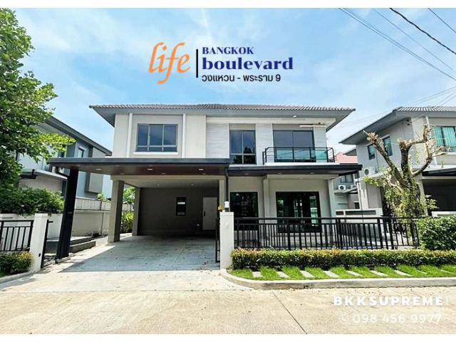 *(ขาย)* บ้านเดี่ยว ไลฟ์ บางกอก บูเลอวาร์ด วงแหวน-พระราม 9 | SC Asset สภาพใหม่ ตกเเต่งอย่างดี พร้อมอยู่