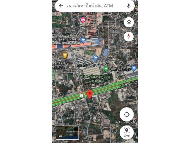 ขายที่ดิน4ไร่ครึ่ง ติดเพชรเกษม แยกไฟแดงเข้าตลาดปฐมมงคล