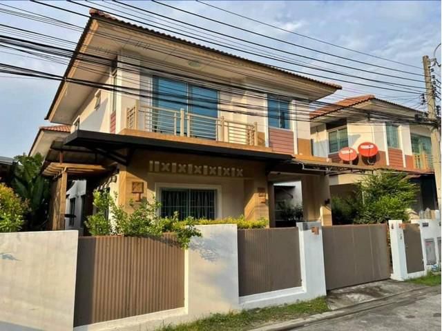HR1127 ให้เช่า บ้านแฝดสไตล์บ้านเดี่ยว 2ชั้น หมู่บ้าน มัลดีฟส์ ปาล์ม (บางนา-วงแหวน)