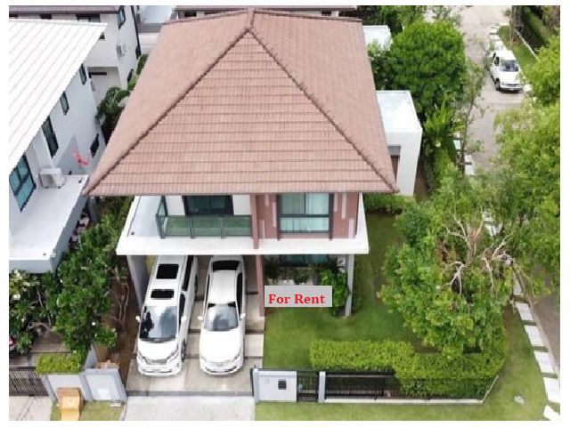 บ้านเดี่ยว 2 ชั้นหมู่บ้าน บุราสิริ วงแหวน อ่อนนุช