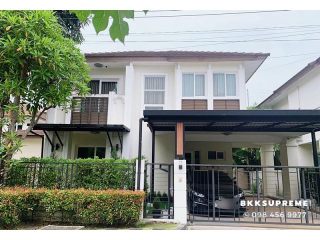 (ขาย) * บ้านเดี่ยว เดอะ เซนโทร อ่อนนุช-วงแหวน | AP ทำเลโครงการติดริมถนนใหญ่ อ่อนนุช-ลาดกระบัง ไม่ต้องเข้าซอย
