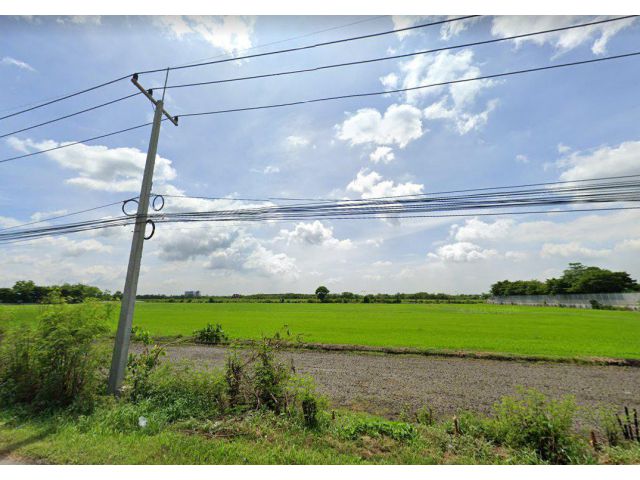 ขายที่ดินรังสิตเหนือ 40 ไร่ หน้ากว้างติดถนน 3216 295 เมตร ใกล้ถนนเส้นรังสิต - นครนายก(305) - 650 เมตร จ.ปทุมธานี