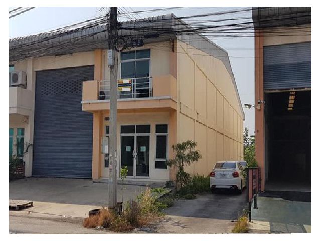 ให้เช่าโกดัง โรงงาน พร้อมสำนักงาน ซอยยิ่งเจริญ บางปลา บางพลี พื้นที่ 500 ตารางเมตร