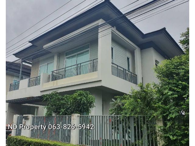 ลดราคาด่วน  ! ขายบ้านเดี่ยว 2 ชั้น 4นอน 3ห้องน้ำ ตกแต่งบิวท์อินท์ท้งหลัง  สไตล์ modern luxury ใข้วัสดุตกแต่งบิวอินท์อย่างดี สภาพนางฟ้า ทำเลที่ใกล้ทุกอย่า