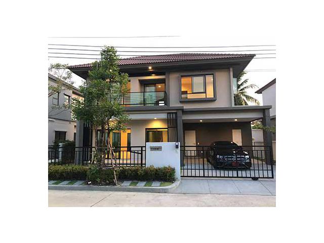บ้านเดี่ยว โครงการเวนิว5-2 พระราม5 นครอินทร์ ไม่เคยเข้าอยู่ สภาพใหม่ เมืองนนทบุรี โทร 088 515 5210