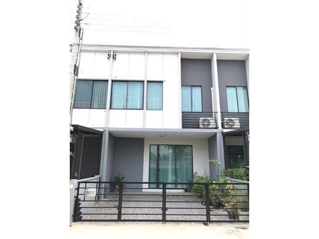 ขายทาวน์โฮม 2 ชั้น โครงการ Pleno เวสต์เกต น่าอยู่ บรรยากาศกาศดี ย่านบางบัวทอง โทร 063 564 9359