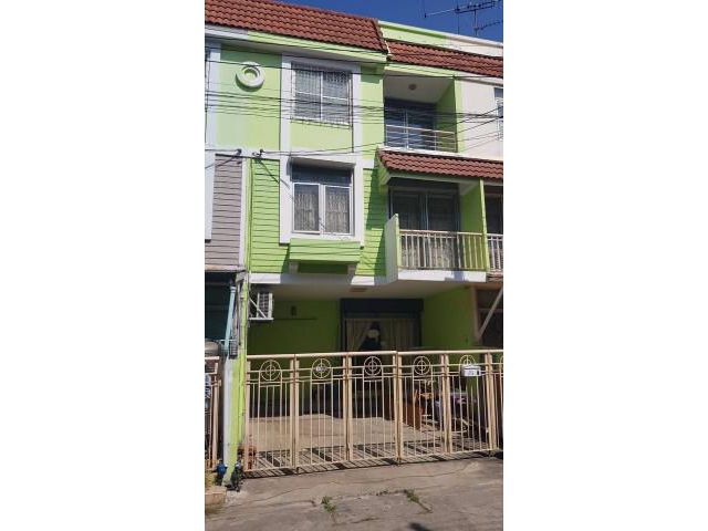 ให้เช่าทาวน์โฮม 3 ชั้น หมู่บ้านกรีนพาร์คโฮม ถนนพุทธมณฑล สาย 4 ติดถนนใหญ่ ใกล้ ม.มหิดล