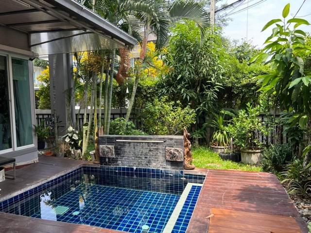 ขายบ้านเดี่ยว ม.บางกอก บูเลอวาร์ด รามอินทรา3 (พร้อมสระว่ายน้ำส่วนตัว) บ้านหันทางทิศเหนือ อยู่ตรงข้ามห้างแฟชั่นไอซ์แลน์