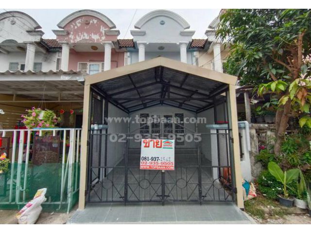 ขายทาวน์เฮ้าส์ วิโรจน์วิลล์ ถนนบ้านกล้วย-ไทรน้อย อำเภอบางบัวทอง นนทบุรี