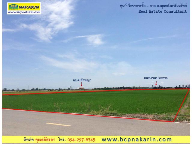 ขายที่ดิน เกือบ 20 ไร่ บางเลน นครปฐม เหมาะทำธุรกิจเกี่ยวกับเชิงท่องเทียว - 015353