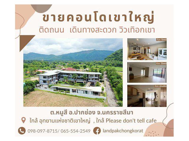 ขายคอนโด The Cold Mountain Residence Khao Yai
