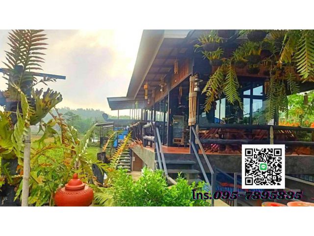 ขายรีสอร์ทเชียงใหม่ เวียงแหง เนื้อที่ 2ไร่ 91ตรว. มีแม่น้ำไหลผ่าน วิวภูเขาสวย อากาศดีมาก*กิจการยังเปิดให้บริการปกติ*