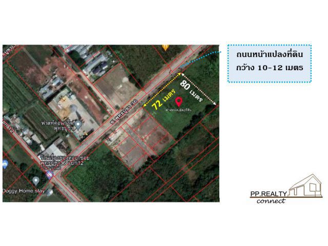 ให้เช่า ที่ดินเปล่า พุทธบูชา 36 ทุ่งครุ เหมาะสร้างร้านค้า ร้านอาหาร โกดัง