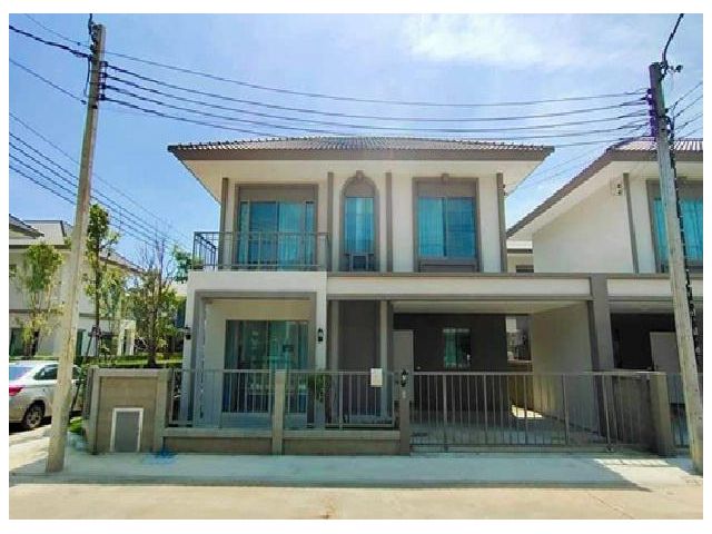 บ้านแฝด  เจ วิลล่า วงแหวน บางใหญ่ ติดถนนใหญ่