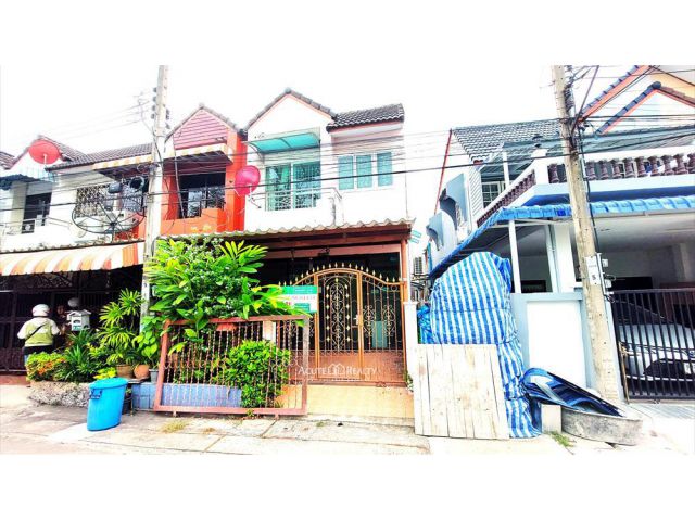 ขายทาวน์โฮม ประชาสุขซิตี้ ติดถนนประชาอุทิศ
